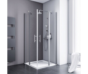 Schulte Alexa Style 2 0 Eckeinstieg Pendeltur Bxt 90 X 90 Cm Alu