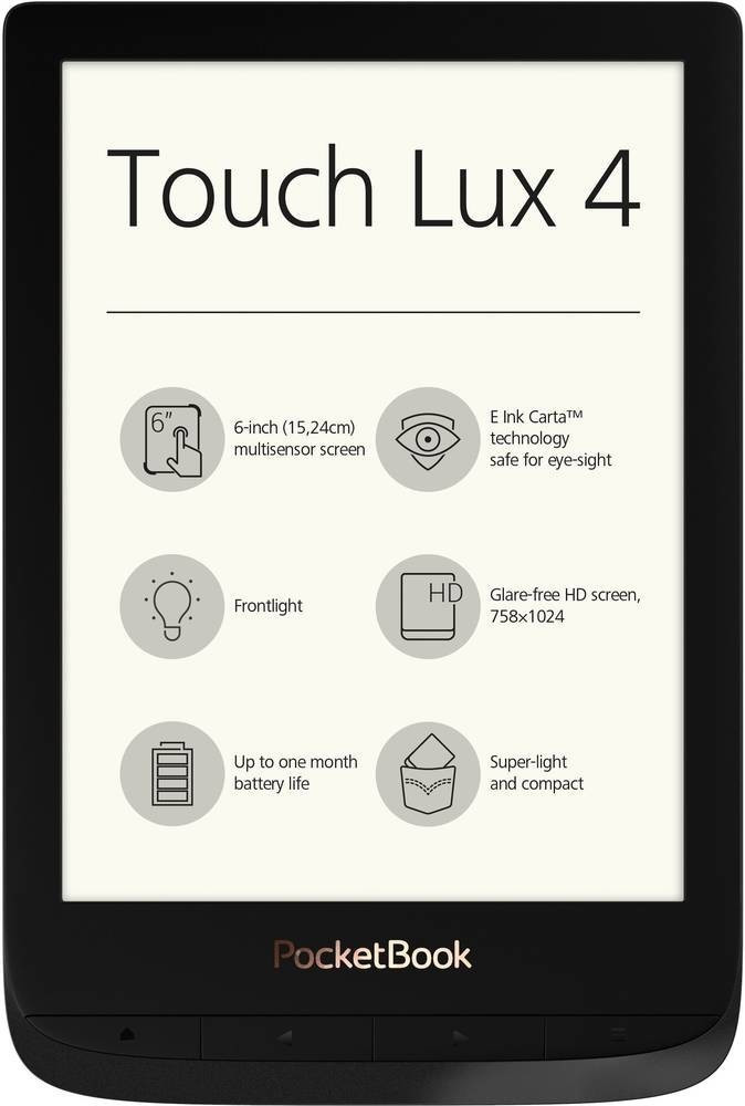 PocketBook Touch Lux 4 noir