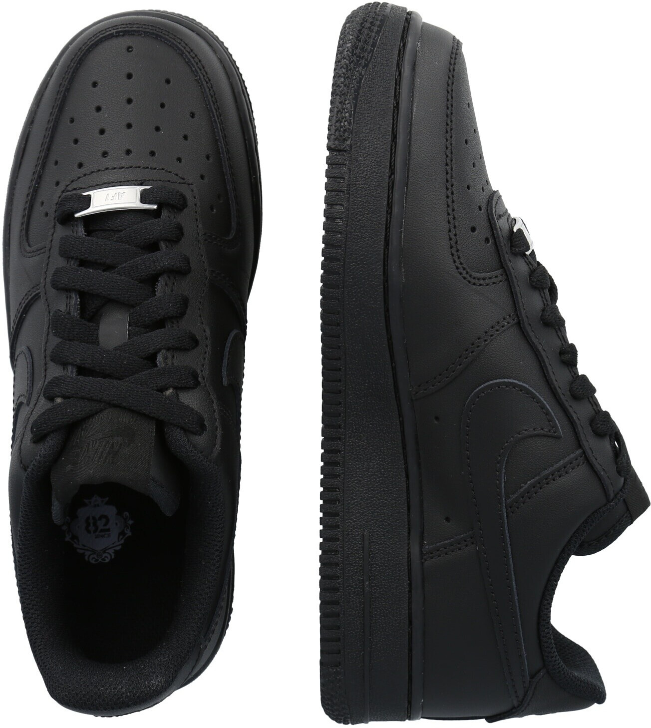 Nike force 1 mujer negras discount