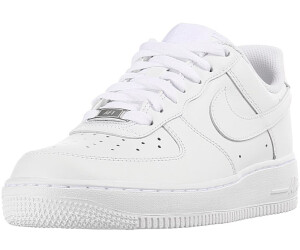 white air force women's size 5