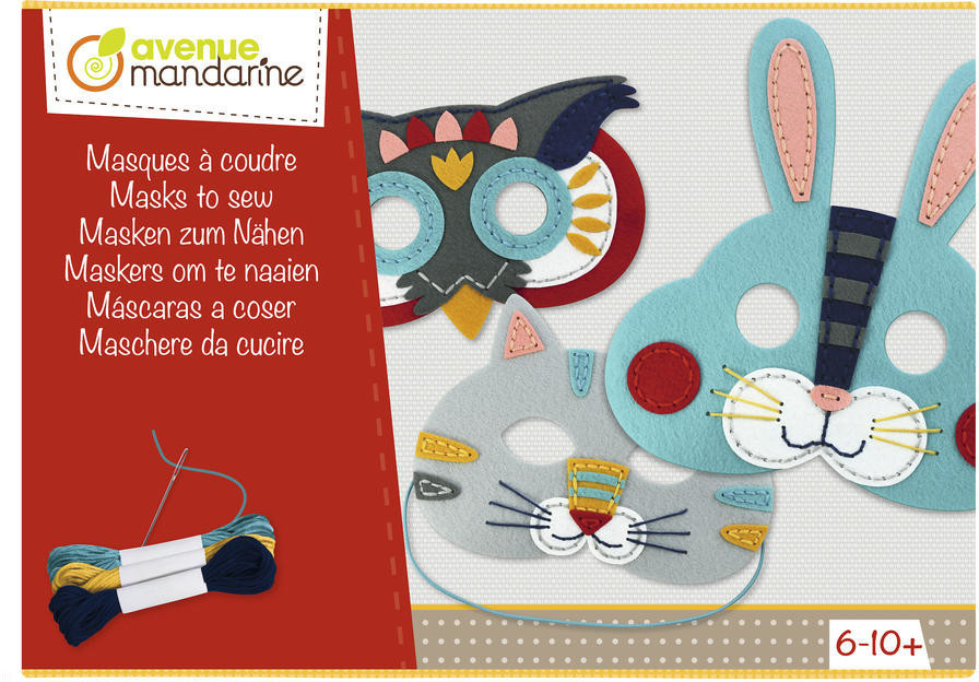 Avenue Mandarine Masques à coudre