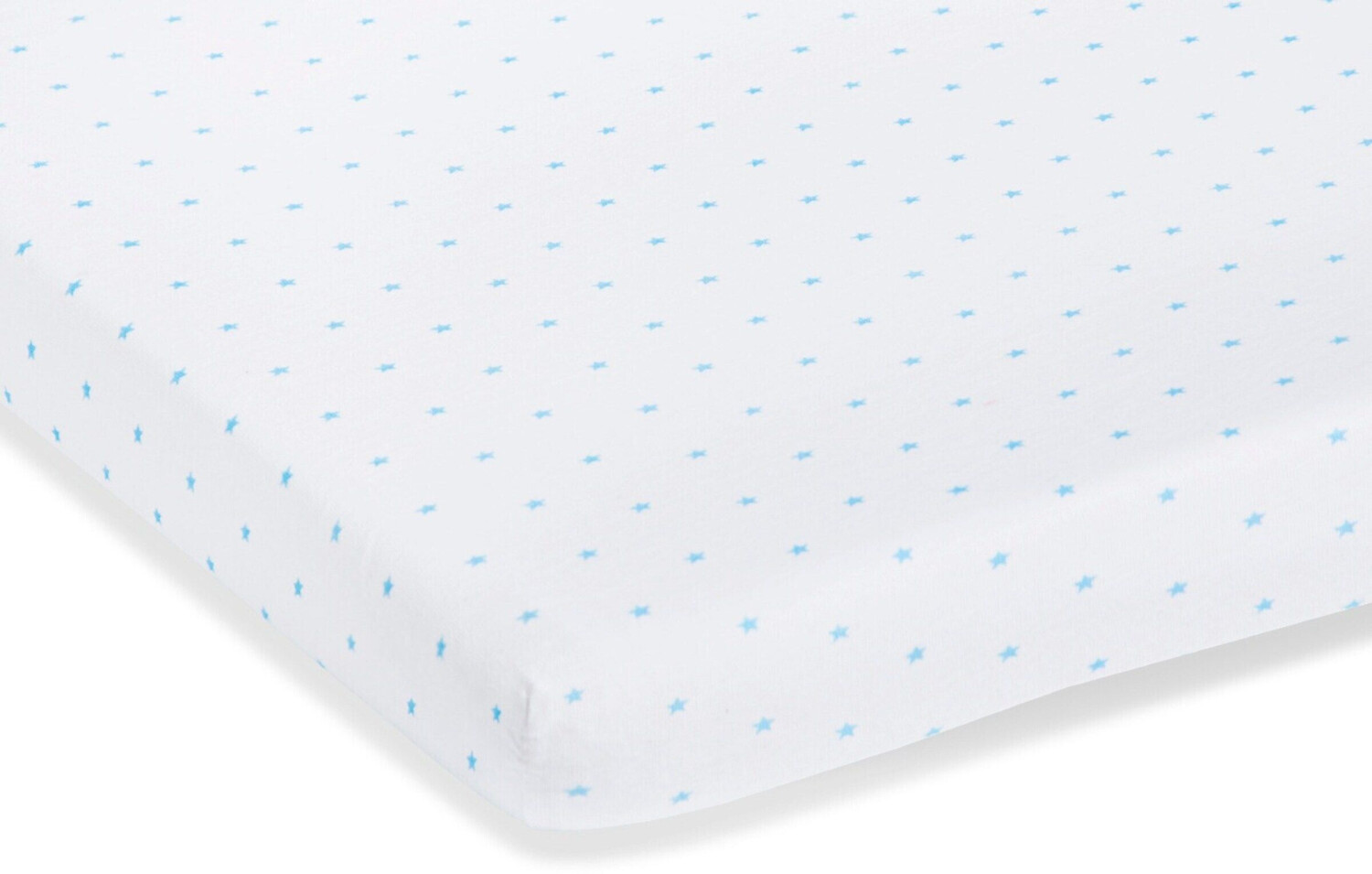 Pinolino Kinder Spannbetttuch für Kinderbetten Jersey weiß