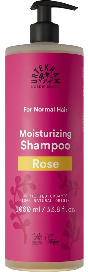 Urtekram Rose Shampoo Normal Hair (1000ml)