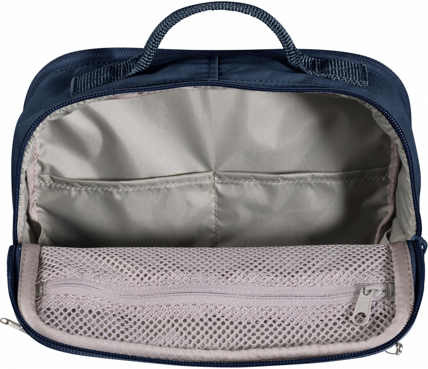 Navy toiletry bag deals
