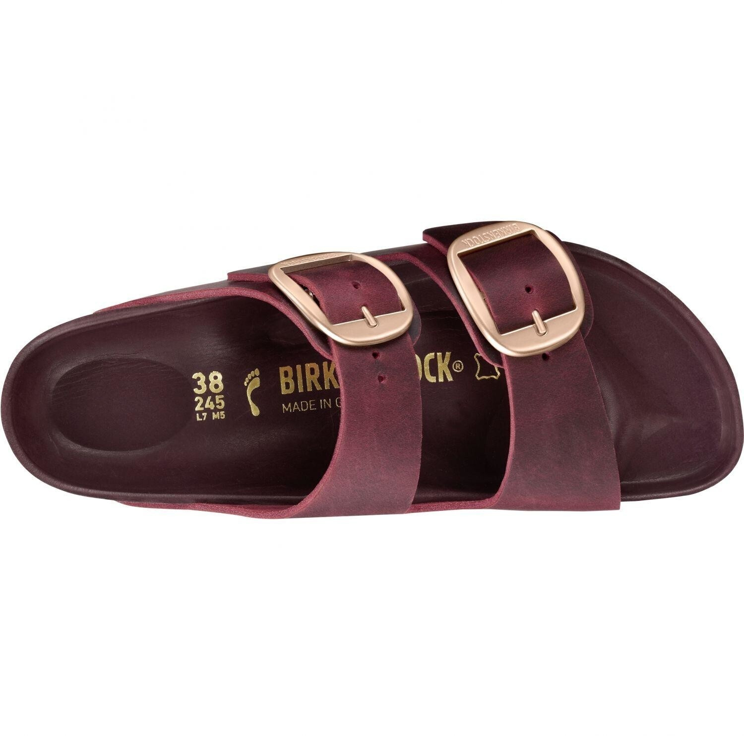 arizona big buckle oiled leather zinfandel