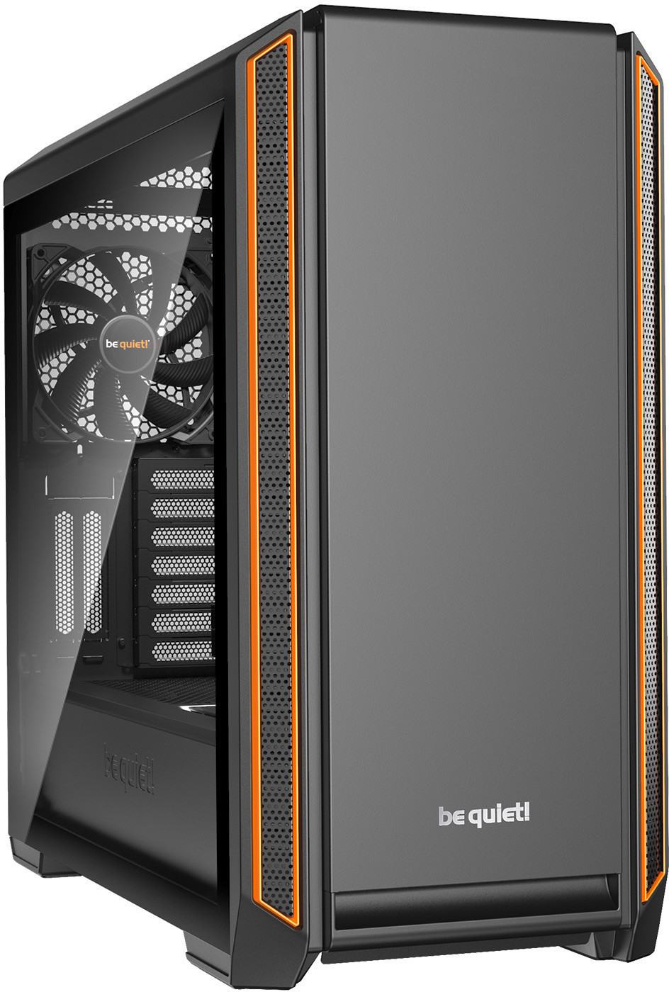 be quiet! Silent Base 601 Window orange