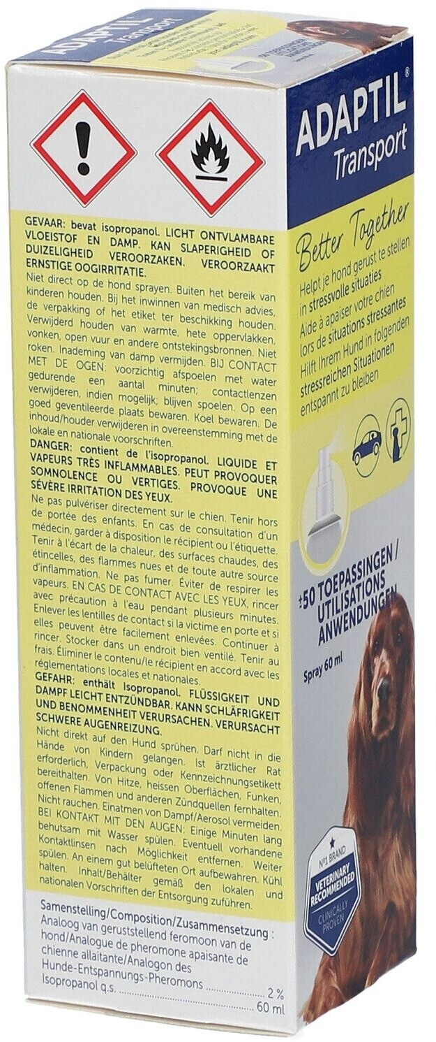 Ceva Adaptil Spray für Hunde 60ml ab 19,90 € | Preisvergleich bei idealo.de