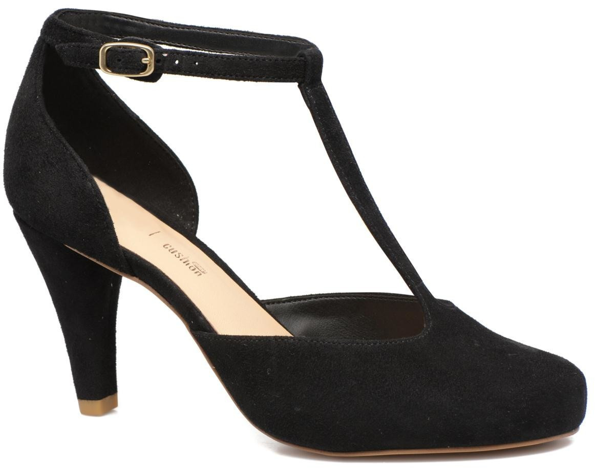 Clarks Dalia Tulip black suede