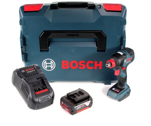 BOSCH Kit 2 Outils Bosch Professional Visseuse a chocs/boulonneuse GDX 18V-200  + Perceuse a percussion GSB 18V-55 + L-CASE - 06019J220 pas cher 
