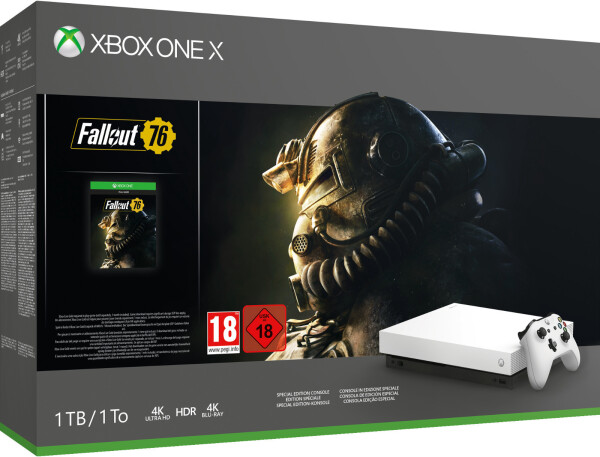 Microsoft Xbox One X 1TB Special Edition + Fallout 76