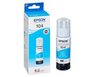 Epson 104 réservoir d'encre cyan (d'origine) Epson