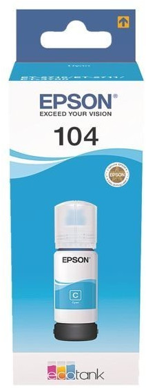 EPSON Kit de Remplissage d'Encre Epson EcoTank 104 - Cyan - Jet d'encre -  7500 Pages - 1