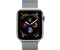 Apple Watch Series 4 GPS + Cellular 40mm silber Edelstahl Armband Milanaise silber