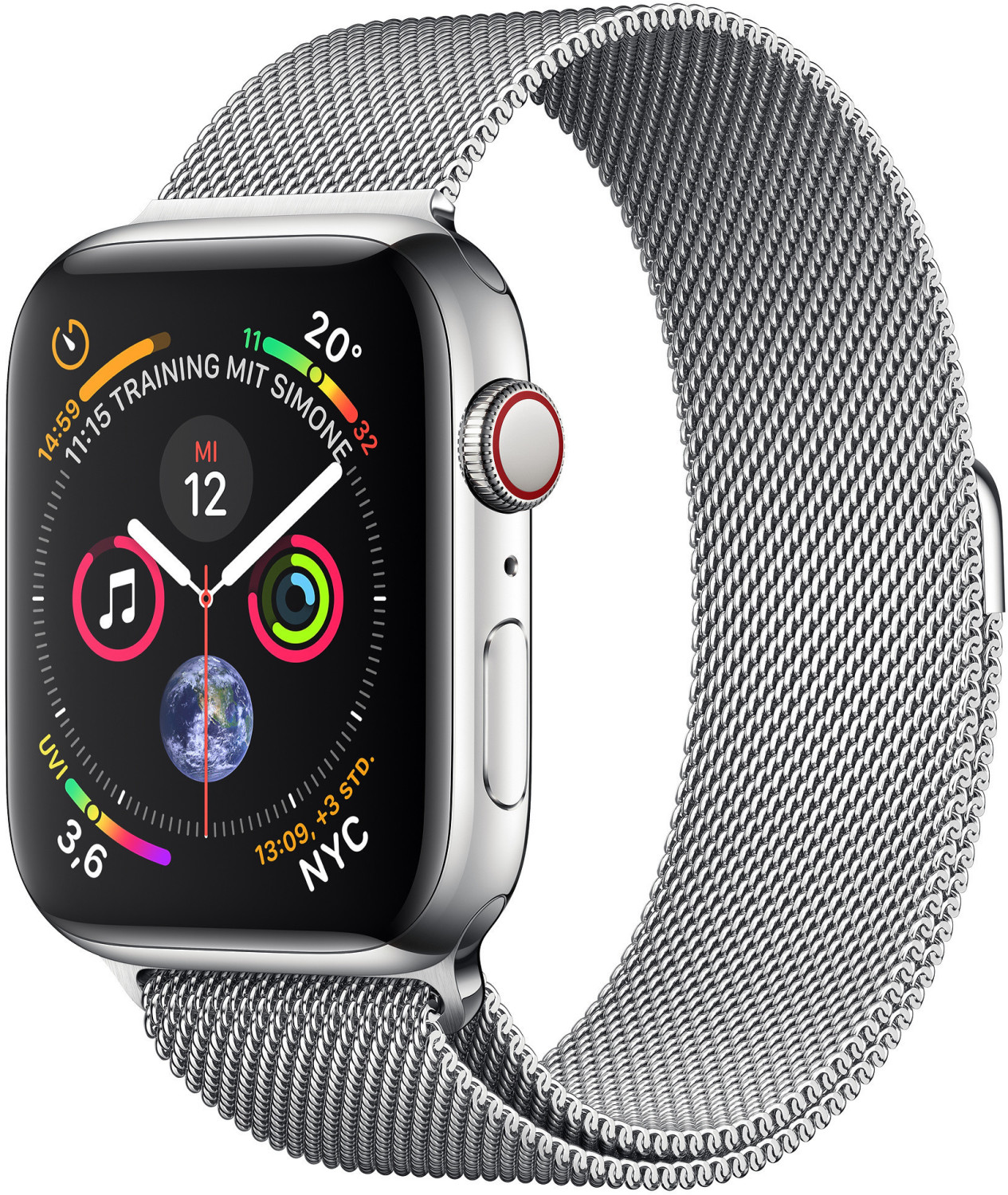 Buy Apple Watch Series 4 GPS + Cellular 40mm Silver Stainless Steel Is The Apple Watch Stainless Steel Worth It