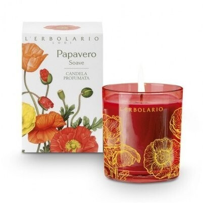 L'Erbolario Soft Poppy Scented Candle