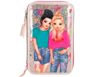 Depesche 3 Fach Federtasche Topmodel Friends Gold 008273