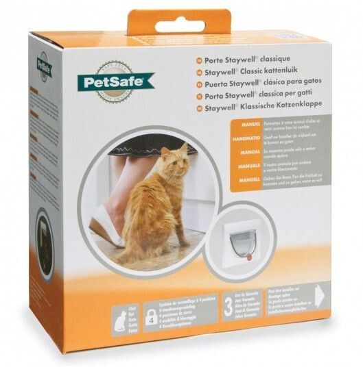 Petsafe Chatière avec tunnel blanc Petsafe Chatière avec tunnel blanc