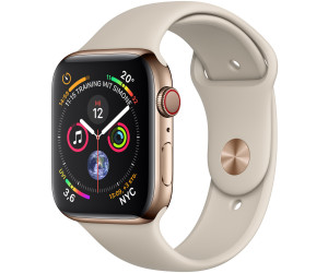 Apple Watch Series 4 GPS + Cellular 44 mm acier inoxydable or