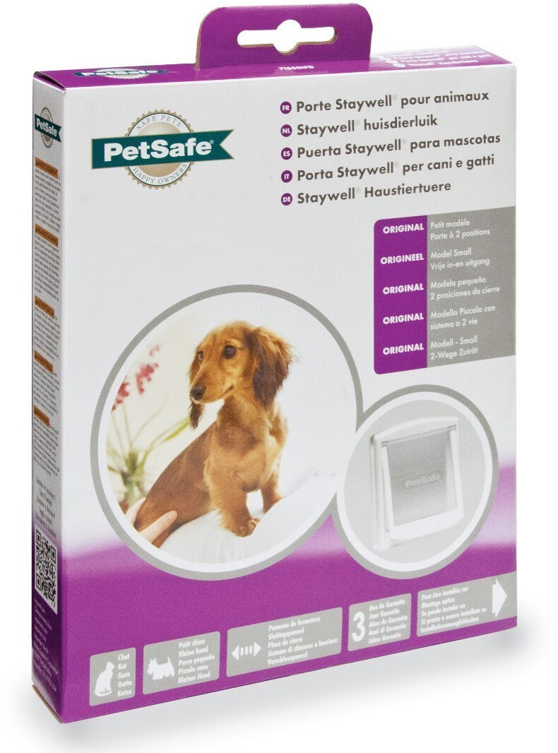 Petsafe Porte pour chien S blanc Petsafe Porte pour chien S blanc