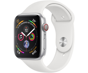 Apple Watch Series 4 Gps Cellular 40mm Silber Aluminium Sportarmband Weiss Ab 528 96 Preisvergleich Bei Idealo De