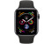 Apple Watch Series 4 GPS + Cellular 40 mm aluminium gris sidéral bracelet sport noir