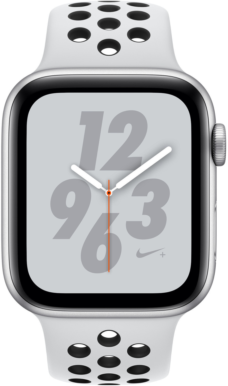 Apple Watch Series 4 Nike+ GPS + Cellular 44mm silber Sportarmband pure platinum/schwarz