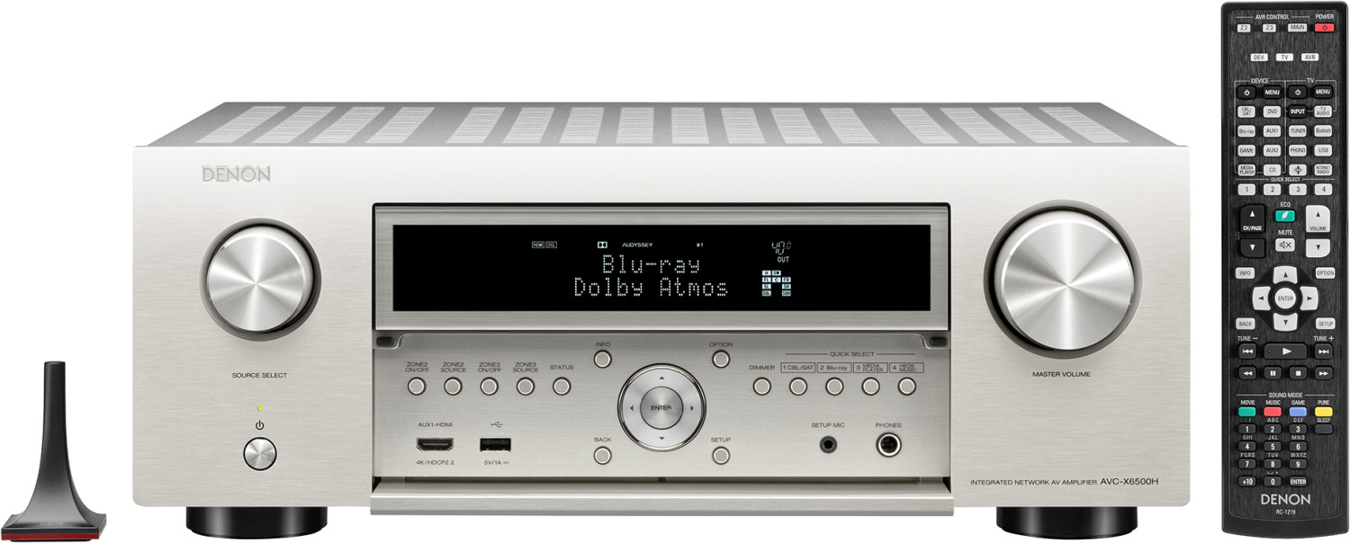 Denon AVC-X6500H (argent)