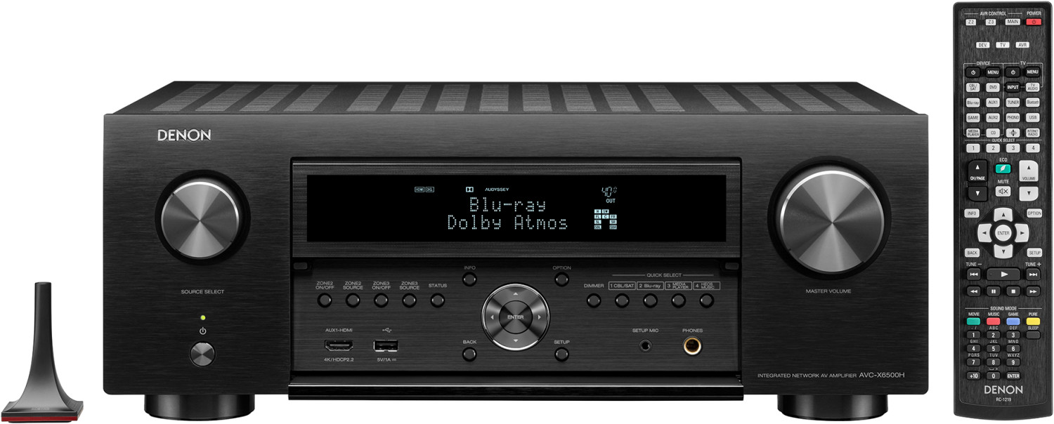 Denon AVC-X6500H (noir)