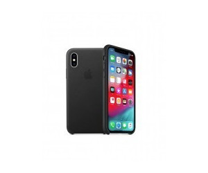 iphone x leder case original schwarz