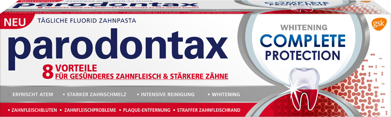Parodontax Complete Protection Whitening fluoride toothpaste (75 ml)