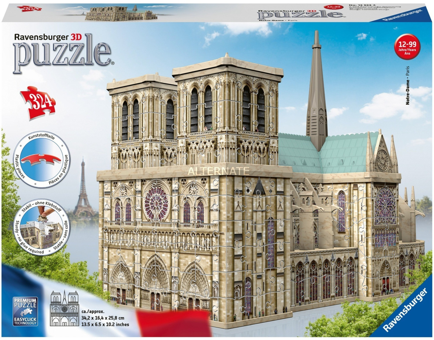 Ravensburger Puzzle 3D Notre-Dame de Paris