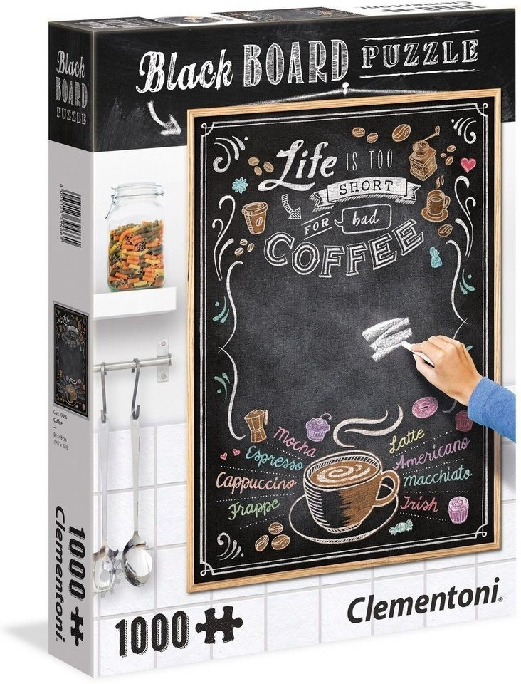 Clementoni Black Board Coffee 1000 pcs
