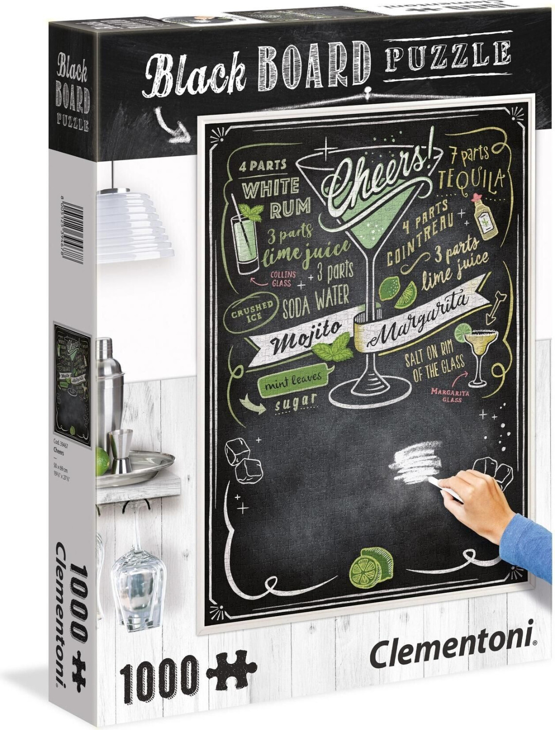 Clementoni Black Board Cheers 1000 pcs