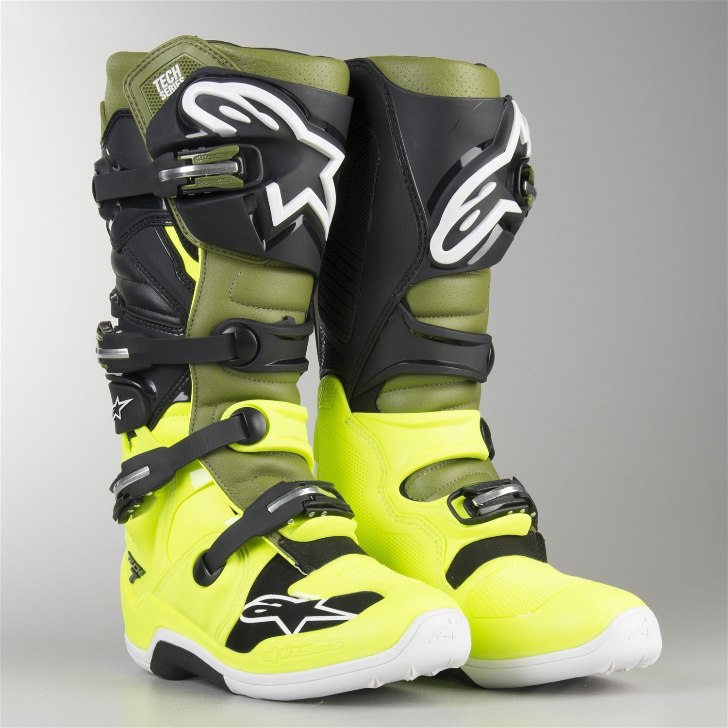 Alpinestars Tech 7 Boot Yellow Fluo/Green/Black a € 390,90 (oggi)