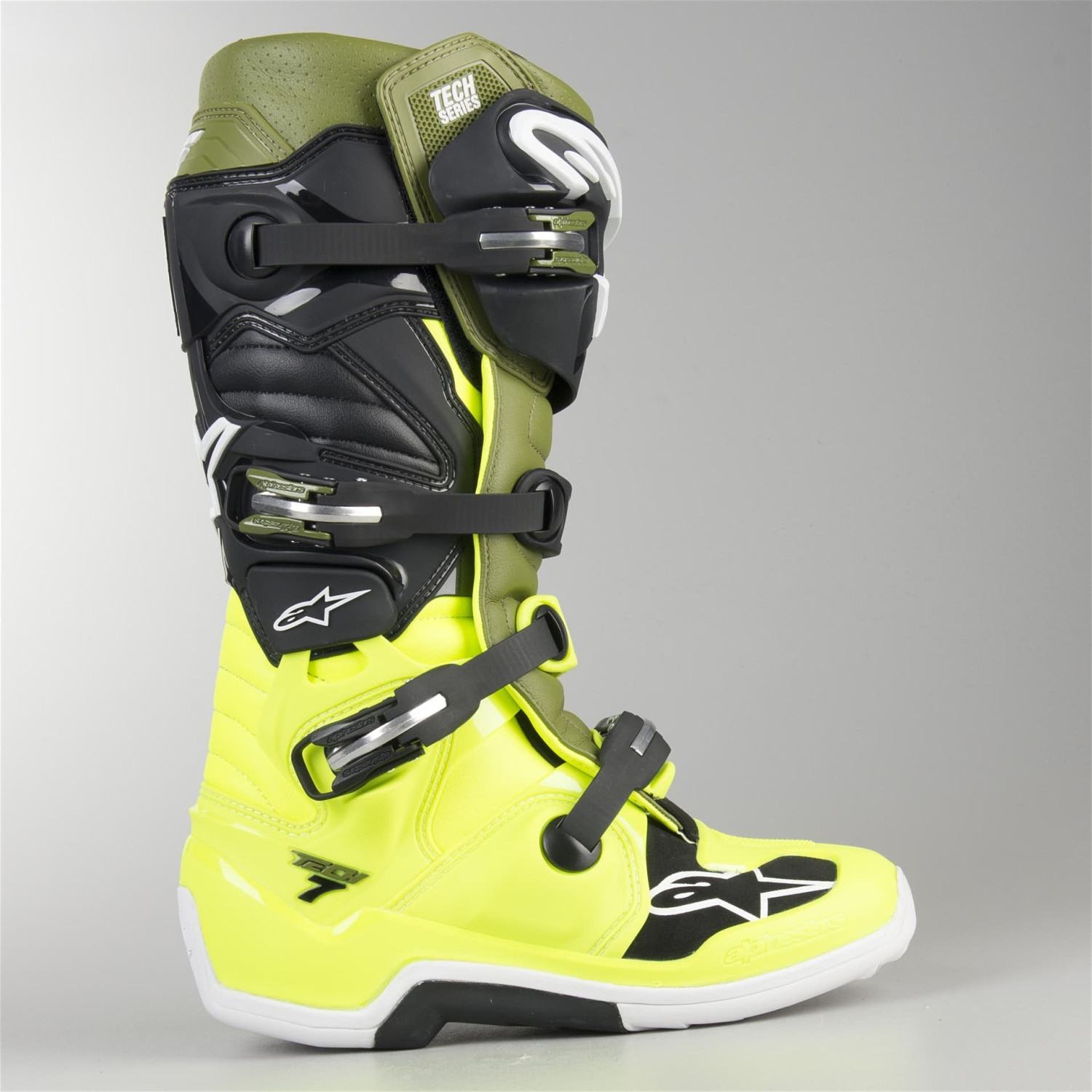 Alpinestars Tech 7 Boot Yellow Fluo Green Black ab 390 90
