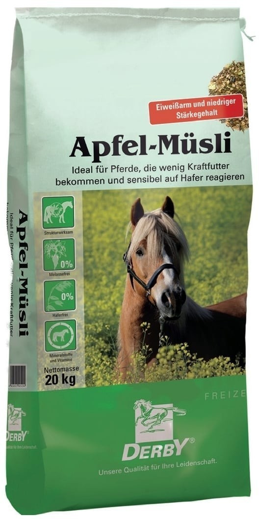 Derby Spezialfutter GmbH Apfelmüsli 20 kg ab 23,79 € | Preisvergleich ...