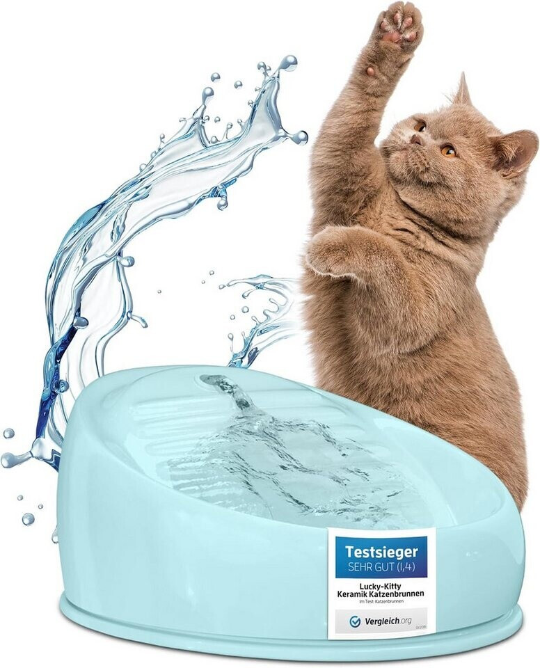 trinkbrunnen lucky kitty idealo