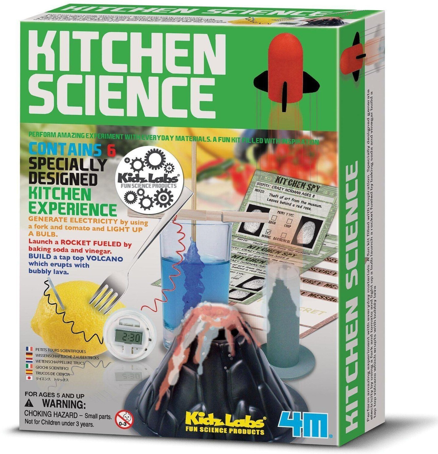 Photos - Creativity Set / Science Kit 4M Industrial Development  KidzLabs Kitchen Science 