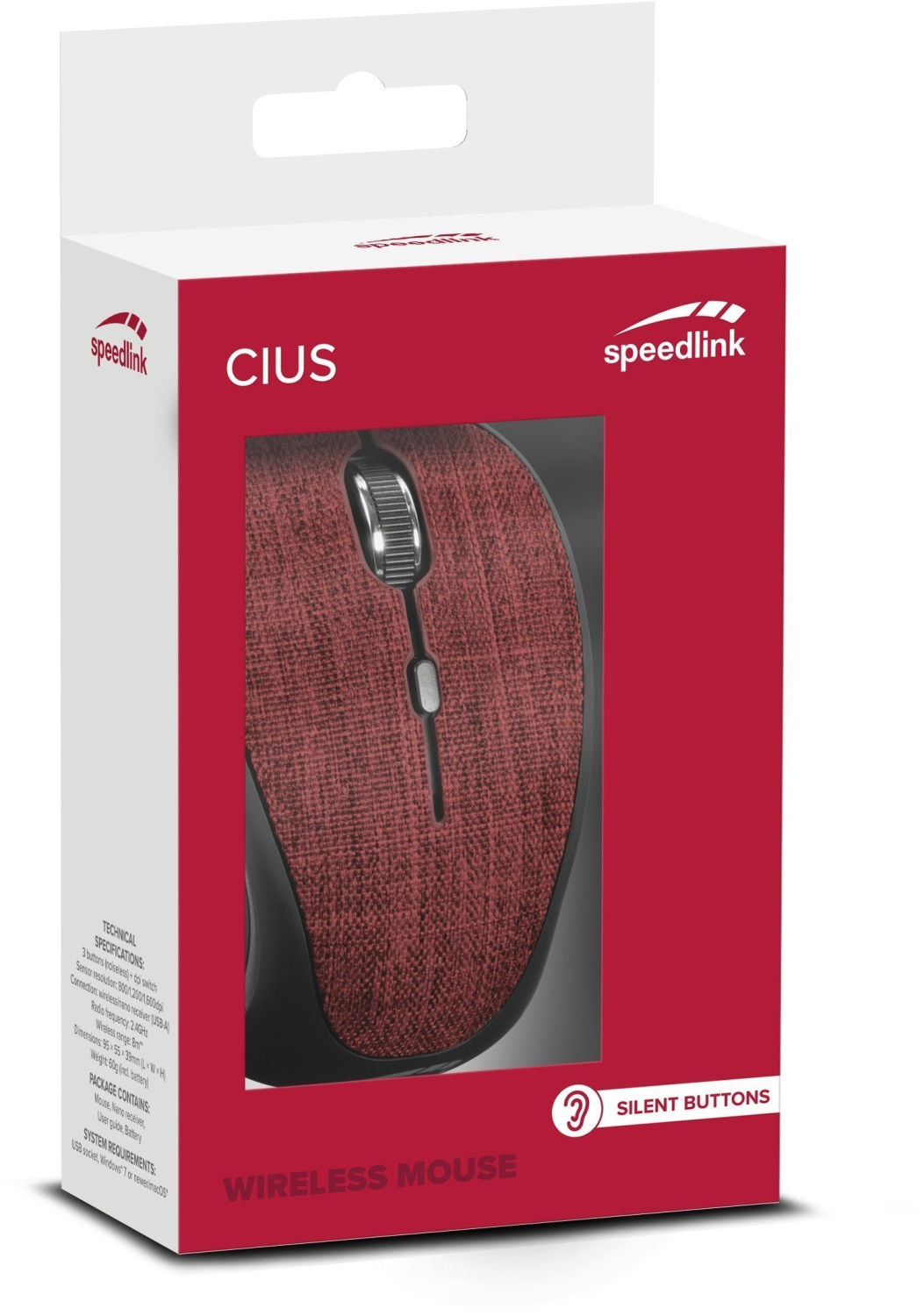 Speedlink CIUS (rouge)