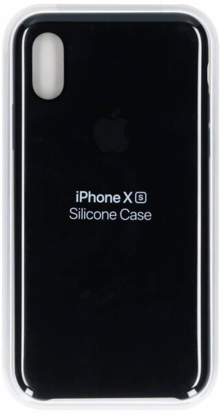 Apple Silikon Case (iPhone Xs) schwarz, Bild 6