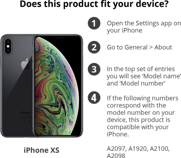 Apple Silikon Case (iPhone Xs) schwarz, Bild 7