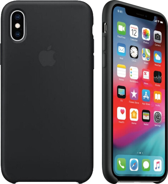 Apple Silikon Case (iPhone Xs) schwarz, Bild 8