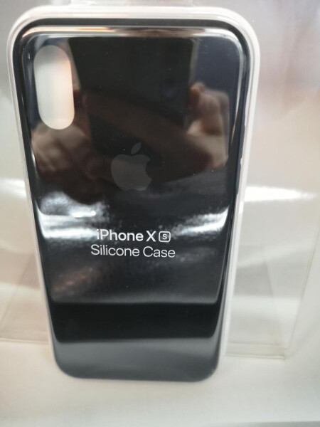 Apple Silikon Case (iPhone Xs) schwarz, Bild 10