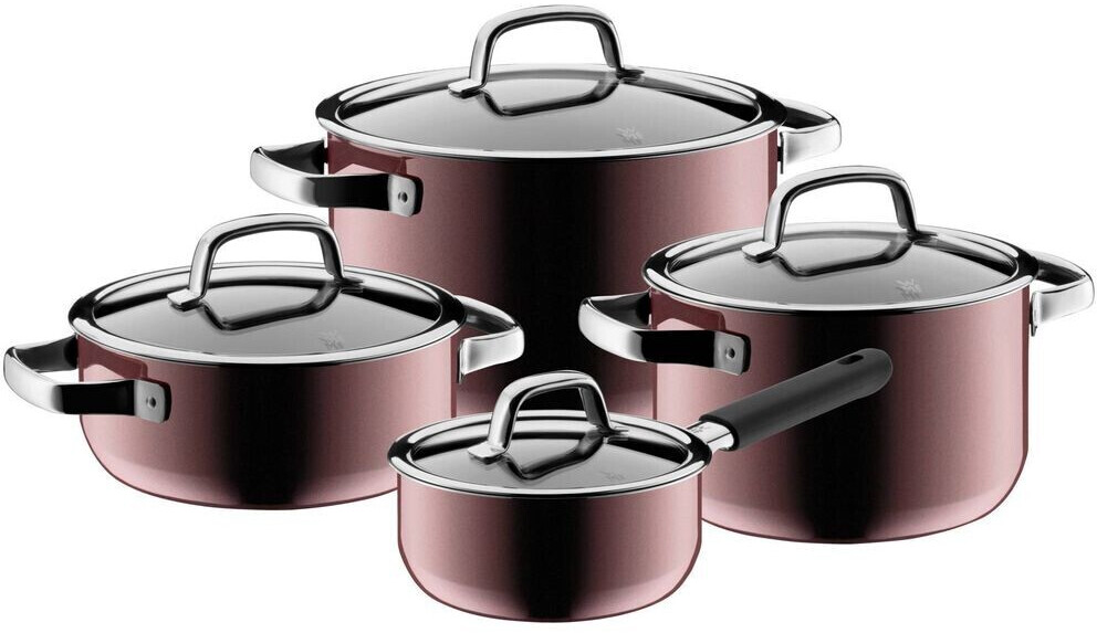 WMF FusionTec Kochgeschirr-Set 4-teilig rose