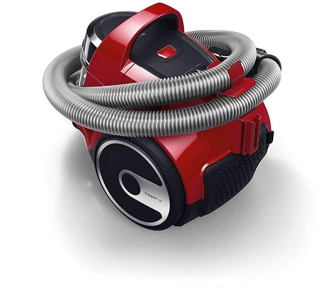 Aspirador de trineo Bosch BGC05A322, Sin bolsa, Rojo, Aspiradores trineo