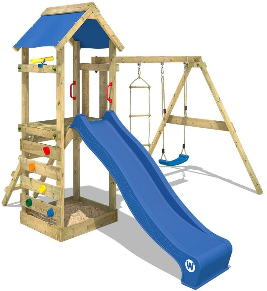 Wickey Aire de jeux avec toboggan FreeFlyer