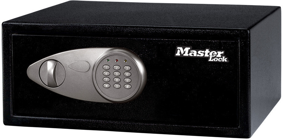 MASTER LOCK X075ML coffre-fort Noir, Gris