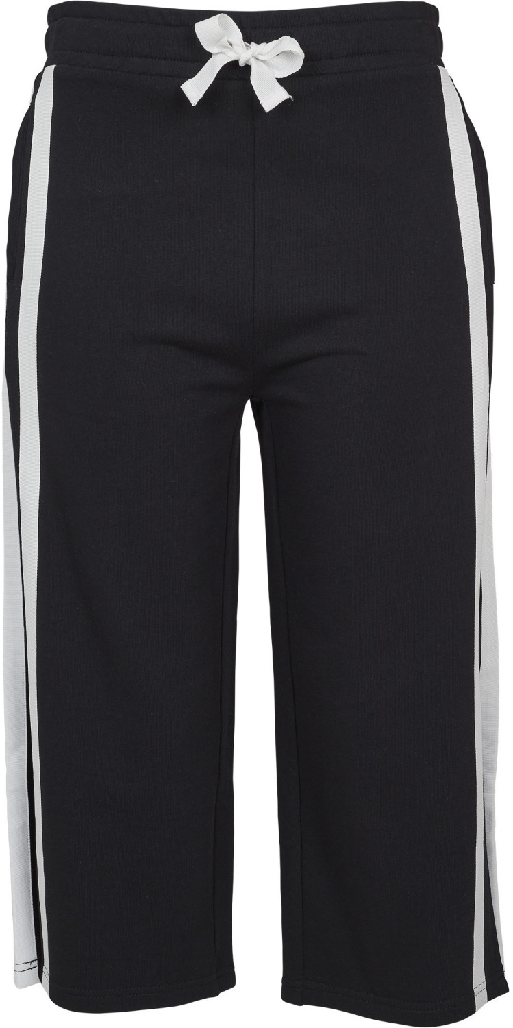 Urban Classics Ladies Taped Terry Culotte black/white