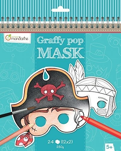 Avenue Mandarine Graffy Pop Mask Garçon
