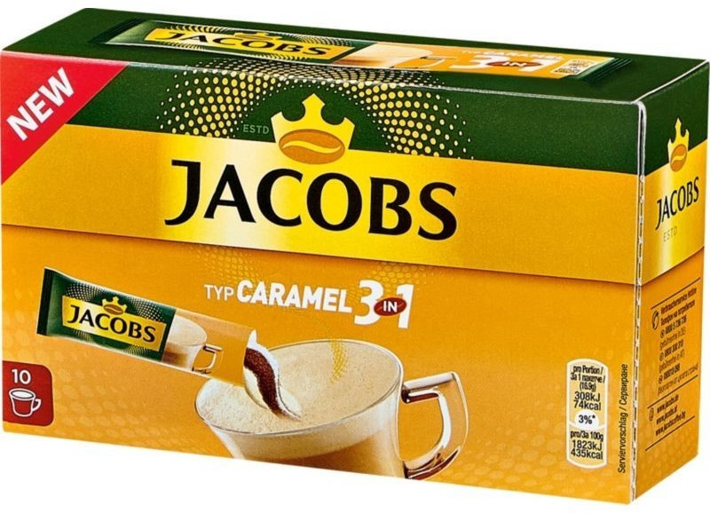 Jacobs 3in1 Caramel (169g) ab 2,69 € | Preisvergleich bei idealo.de